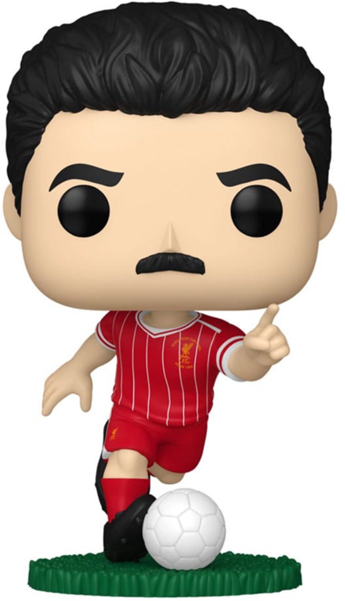 Funko efl pop! fodbold vinyl figur liverpool - ian rush 9 cm