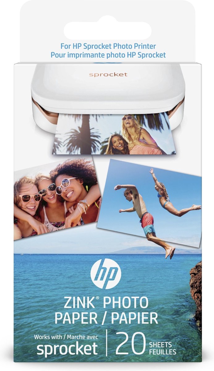 HP - zinkpapir - 20 stk
