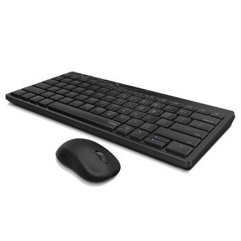 Rapoo trådløst combo sæt tastatur og mus multi-mode 8000m sort qwerty us