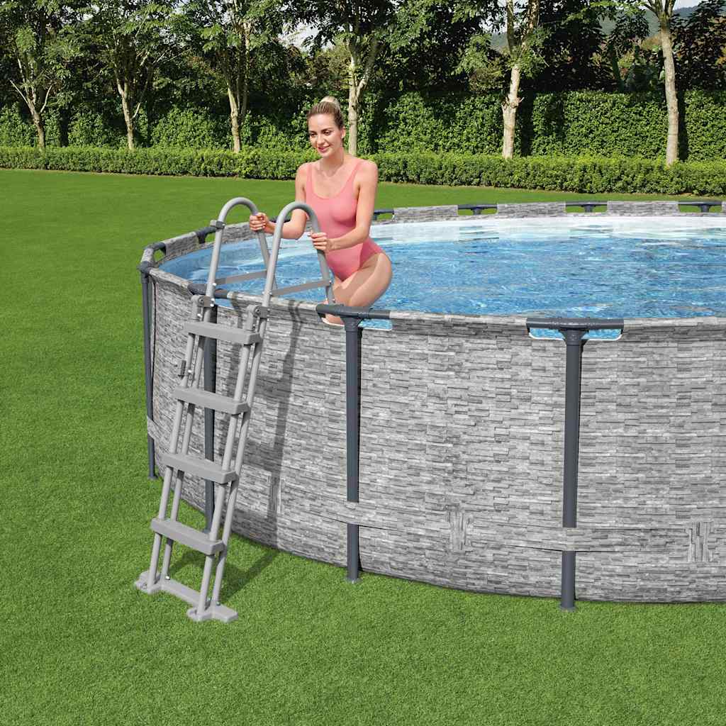 Bestway Swimming Pool Ladder FlowClear med 4 trin 122 cm