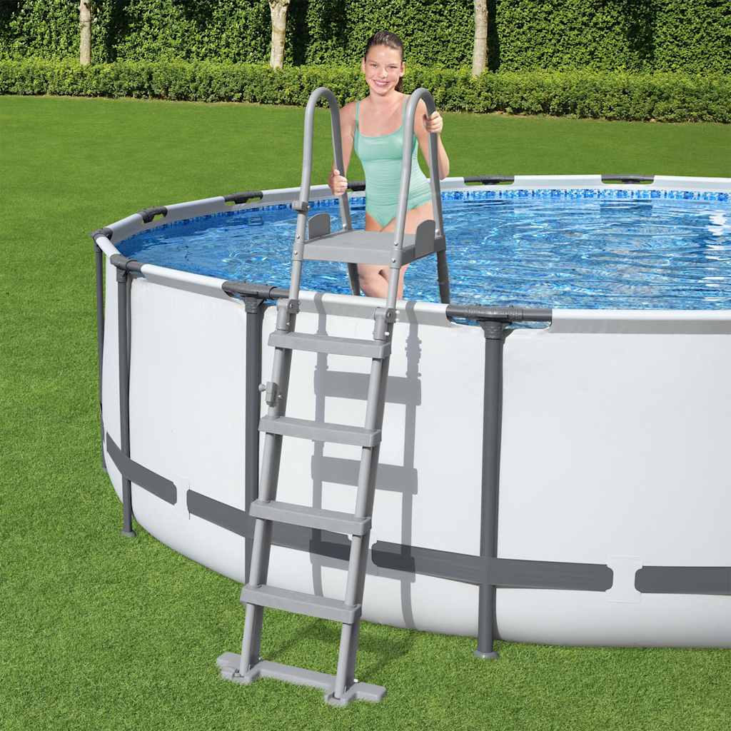 Bestway Swimming Pool Ladder FlowClear med 4 trin 132 cm