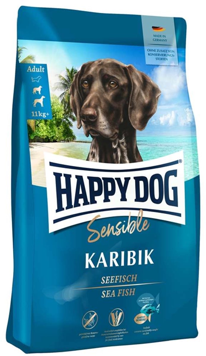 Glad hund kornfri fornuftig karibik 11 kg - hund
