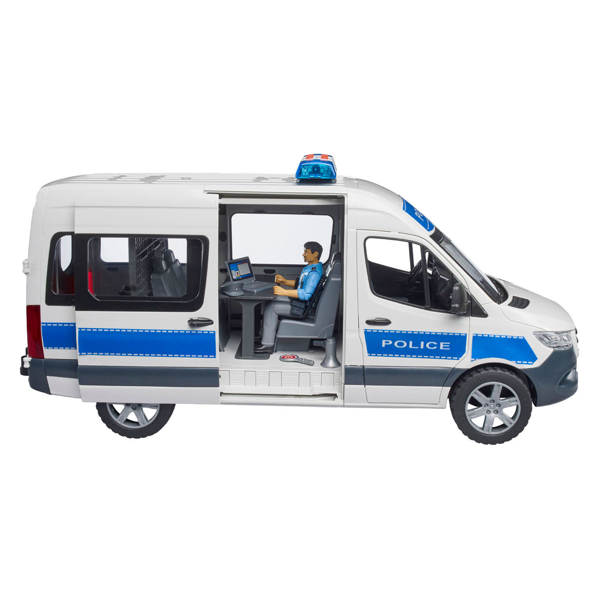 Bruder Mercedes Benz Sprinter politiudrykningskøretøj færdiglavet model udrykningskøretøj (model)