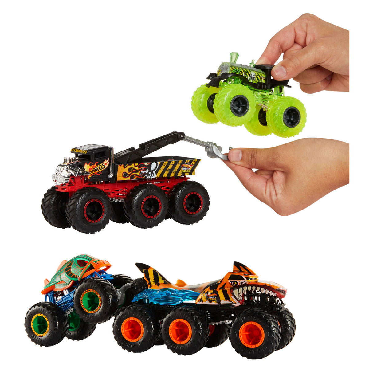 Hot wheels monster trucks monster trucks række af store installationer