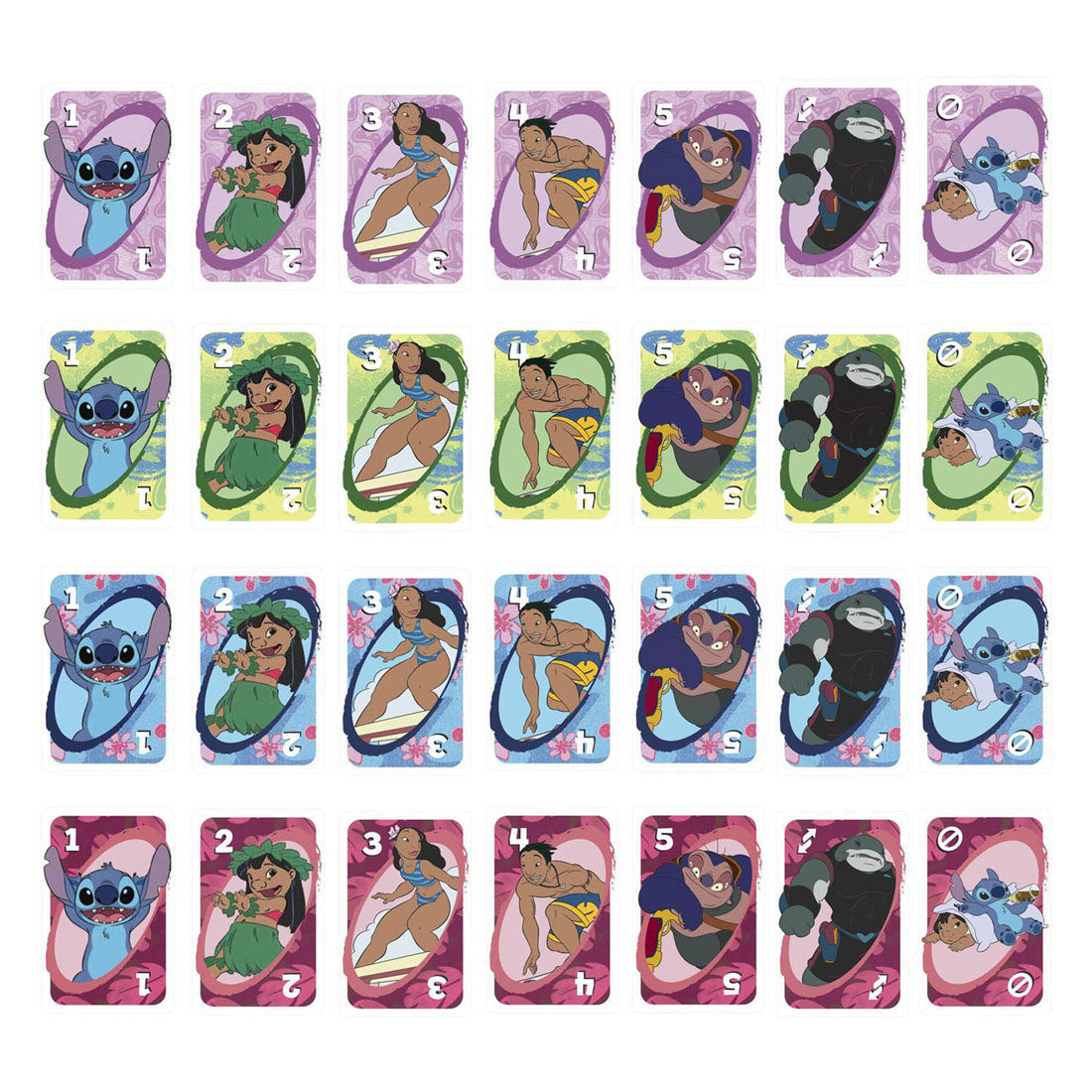 Mattel uno disney lilo og stitch kortspil