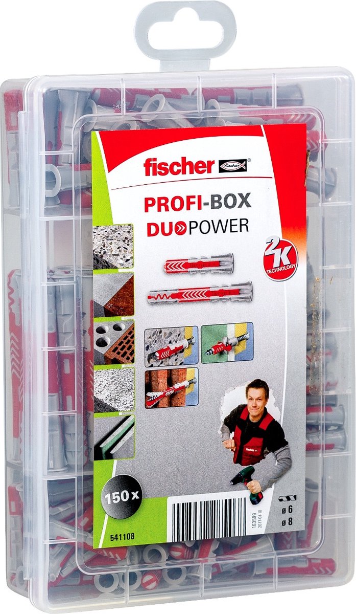 Fischer profi-box duopower stik korte og lange
