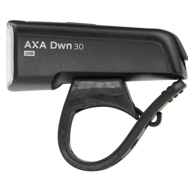 Axa forlygte dwn front 30 lux - USB-C genopladelig