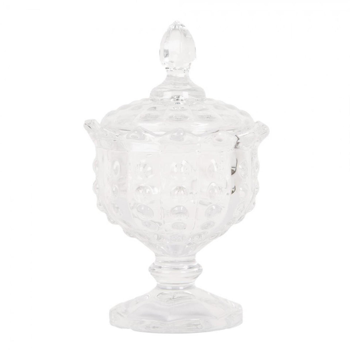 Clayre eef glas opbevaringskrukke ã˜9x16cm