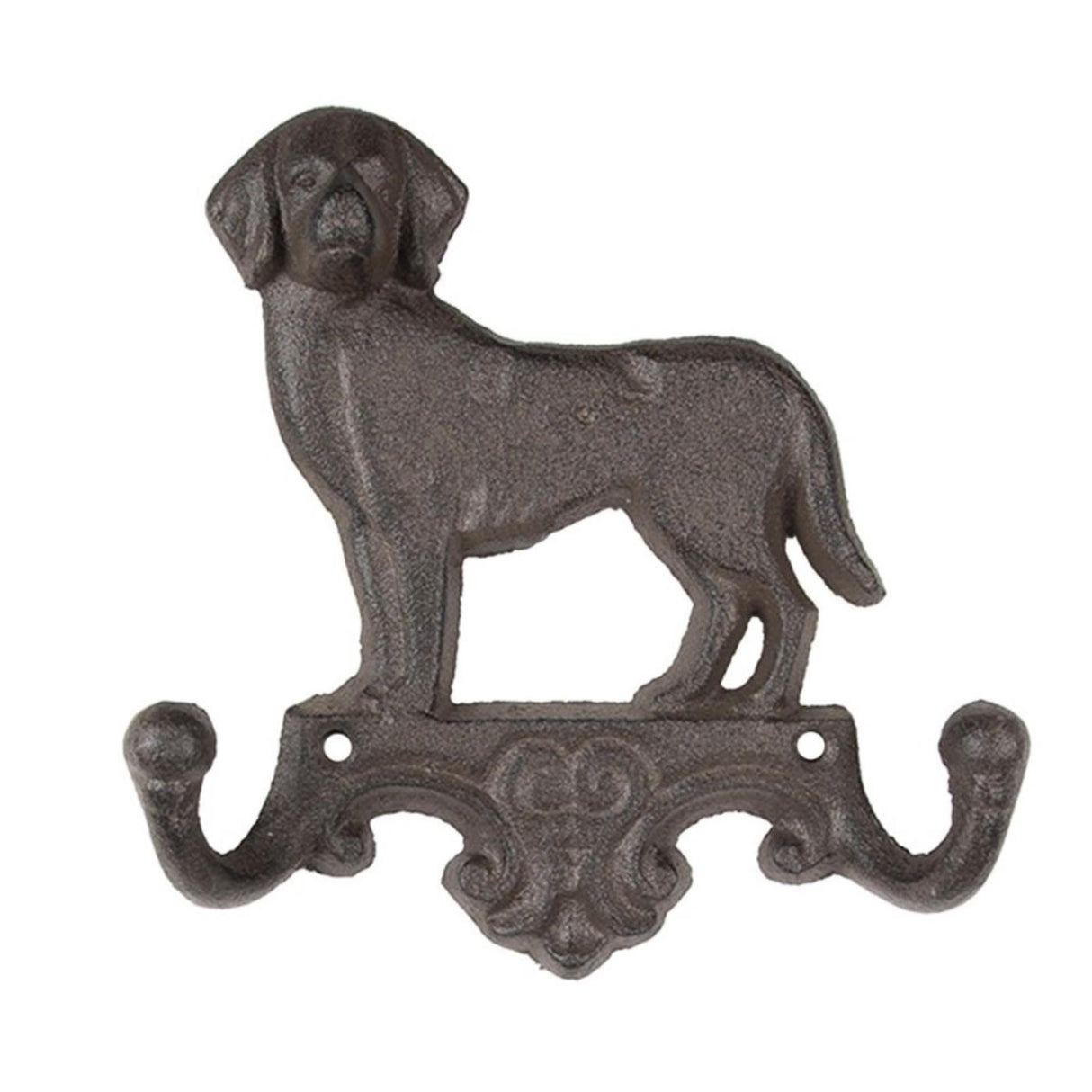 Clayre eef væg knagerække hund 16x4x16cm