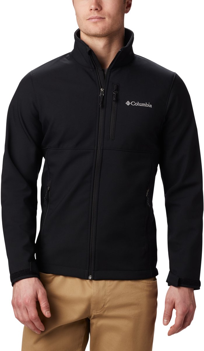 Columbia ascender™ softshell jakke til mænd udendørs jakke - sort