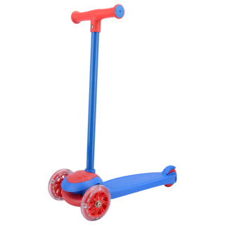 Alert - step scooter - trehjulet cykel - blå rød