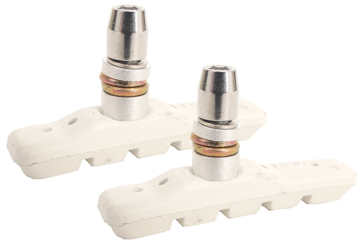 Edge Brake Block Set V-Brake 72mm White (Workplace Box = 25 sæt)