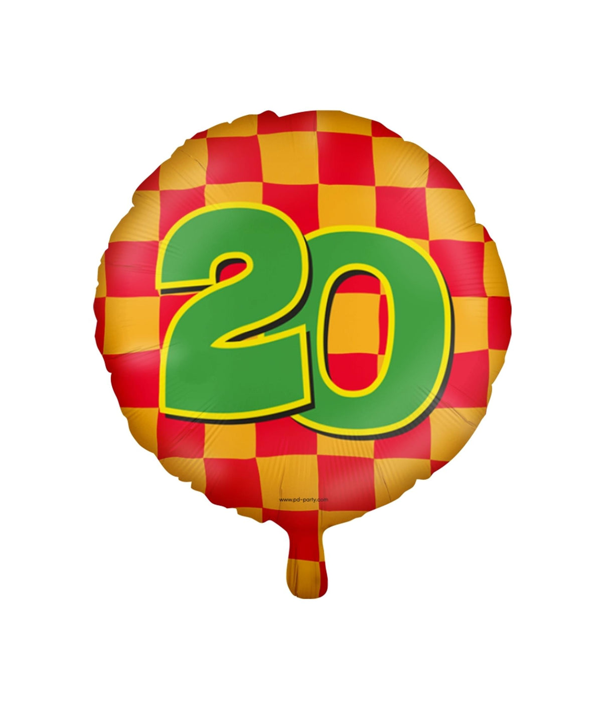 Paperdreams glad folieballon - 20 år