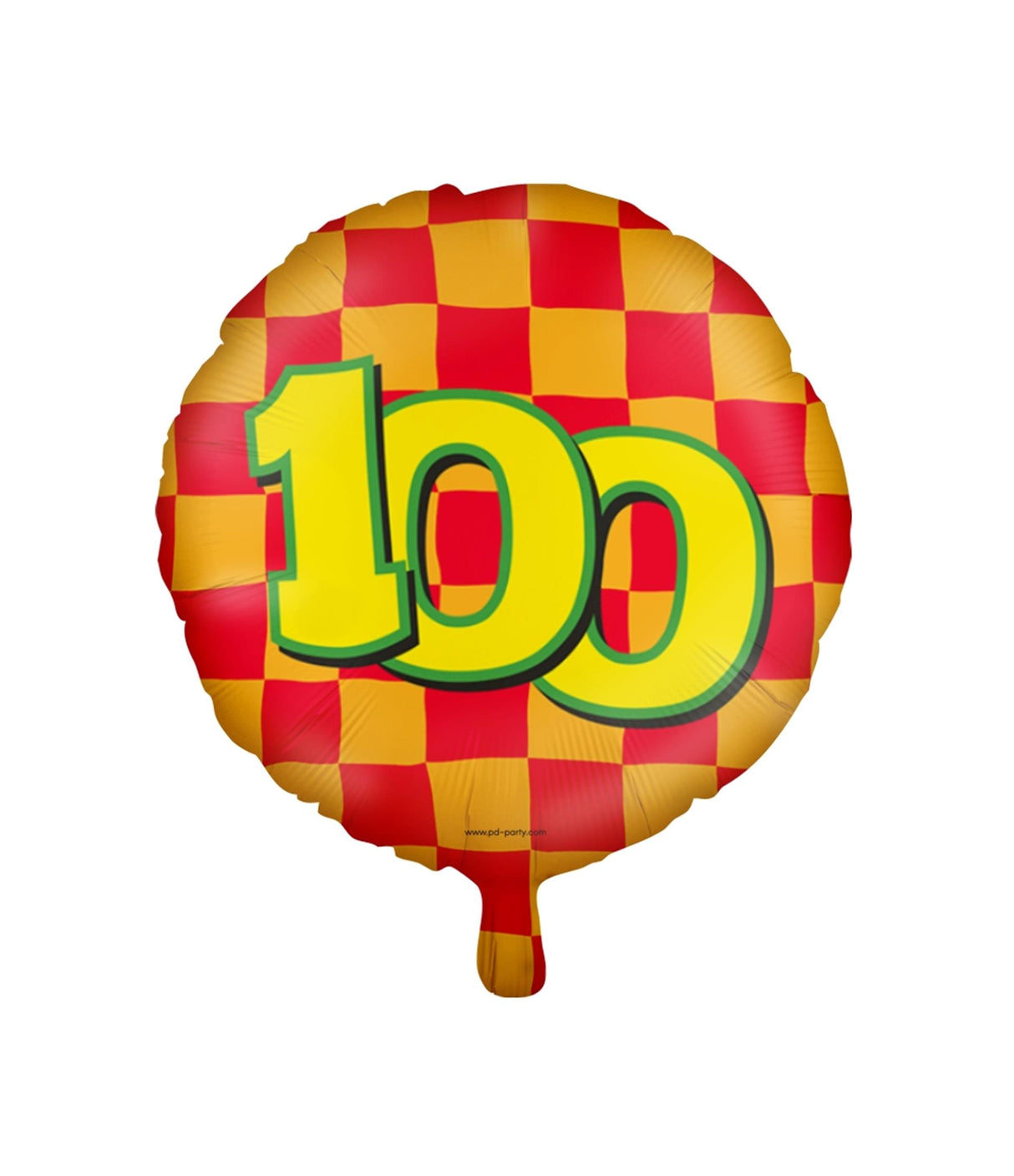 Paperdreams glad folieballon - 100 år
