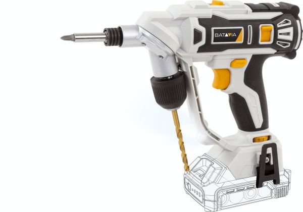 Batavia produkter maxxpack 18v dobbelt borelegeme