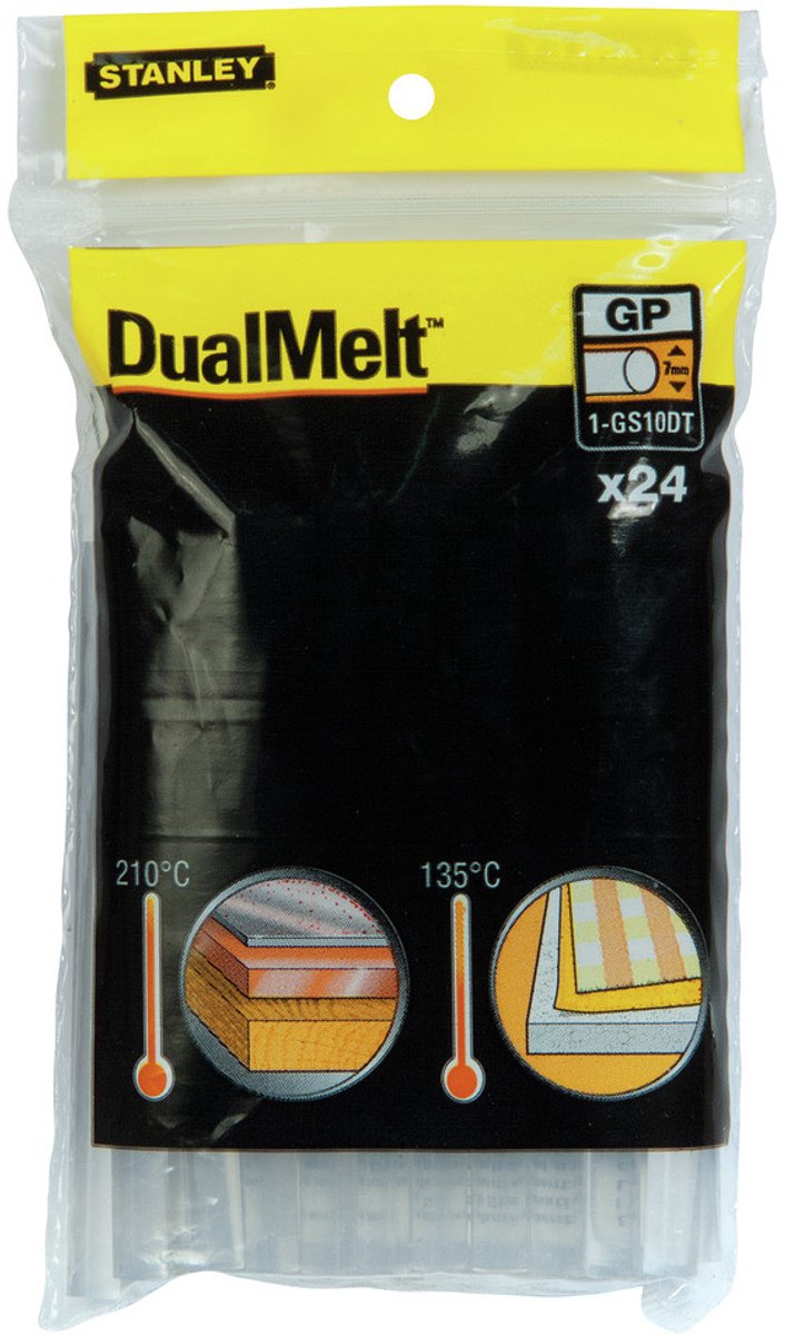 Stanley limstift 7mm - 24 stk