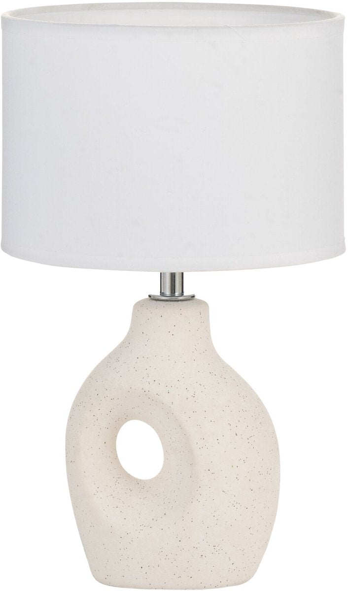 Pauleen LED bordlampe pure crush e14 max. 20w hvid, beige
