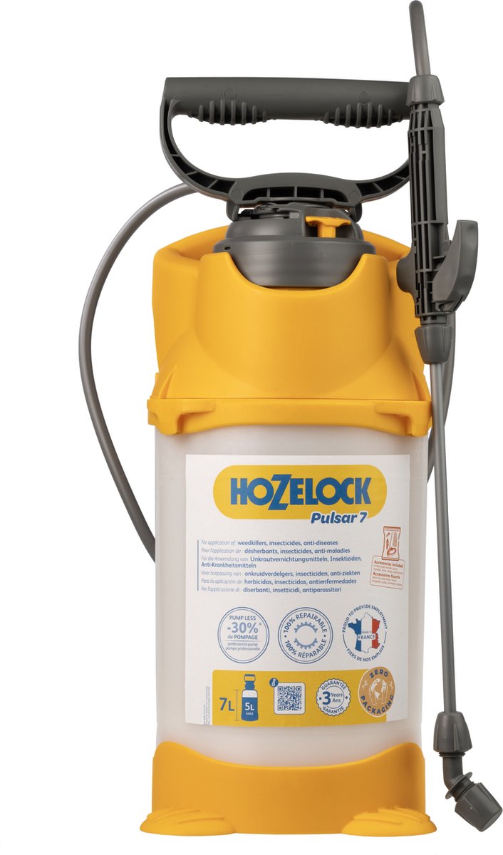 Hozelock tryksprøjte pulsar 7 select - 7 liter