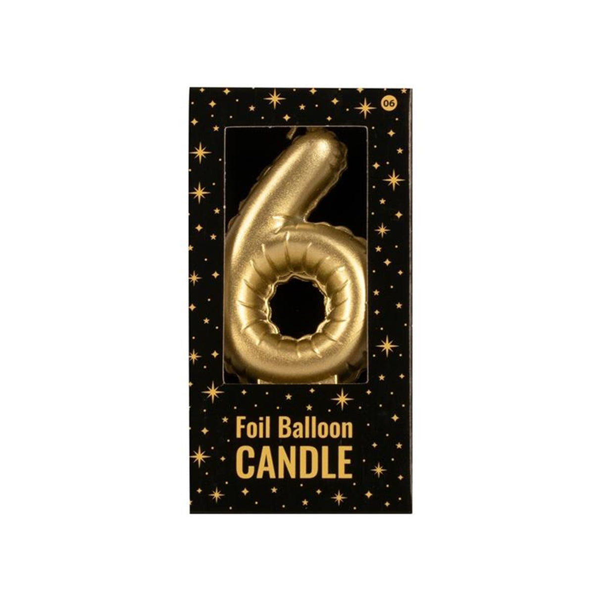 Paperdreams folieballon stearinlys guld - 6