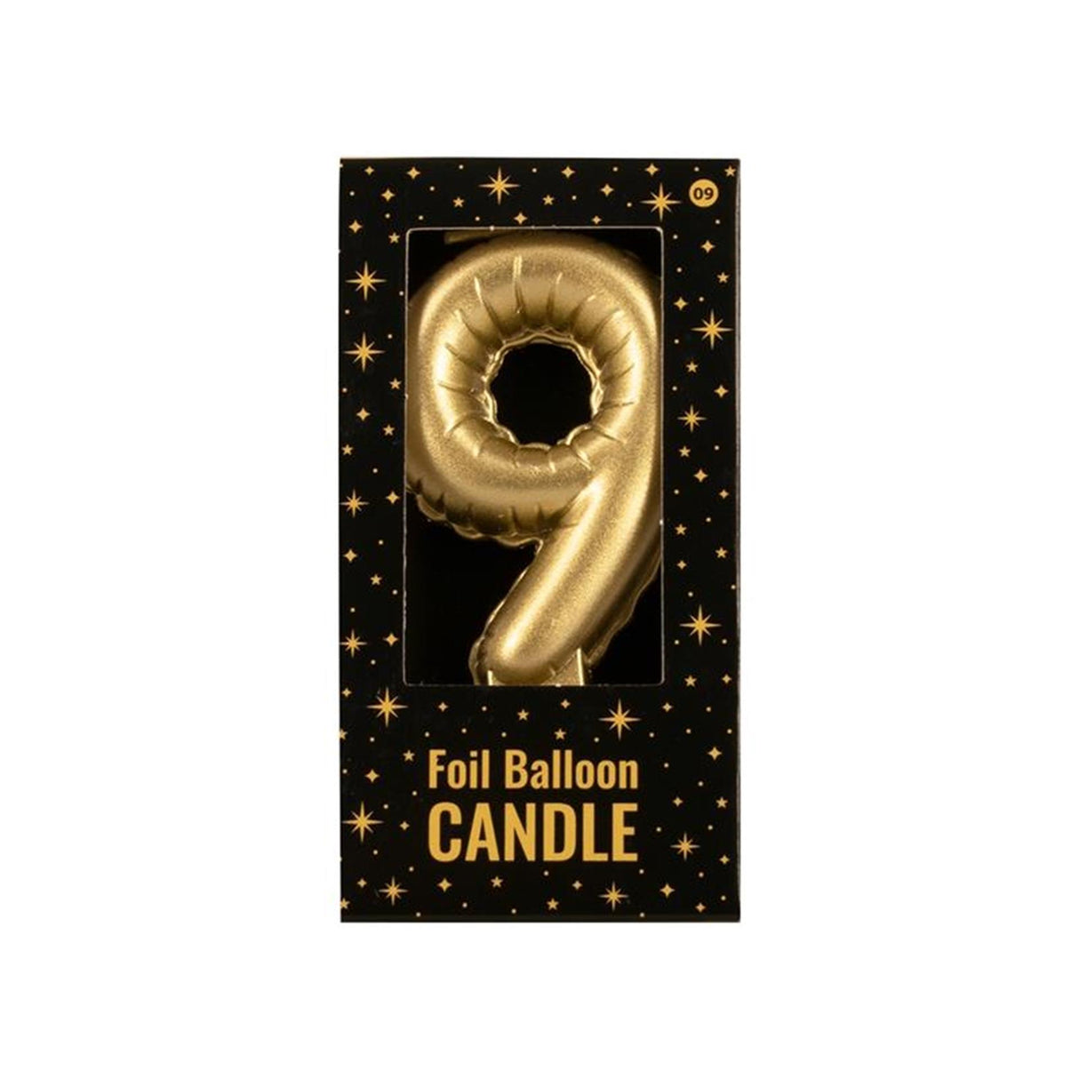 Paperdreams folieballon stearinlys guld - 9