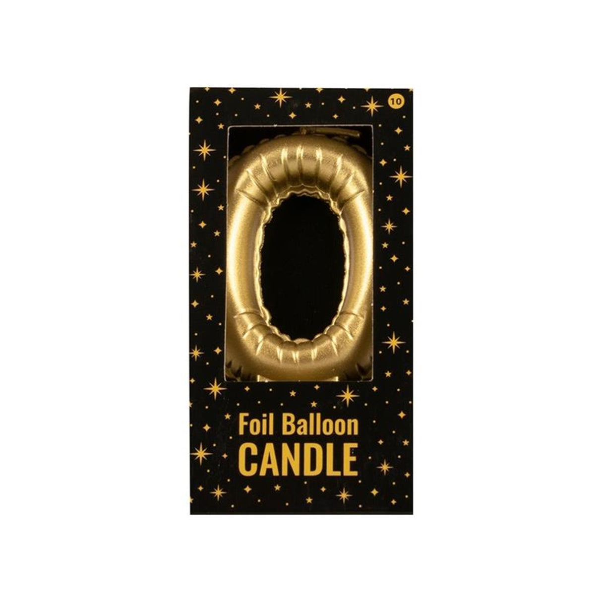 Paperdreams folieballon stearinlys guld - 0