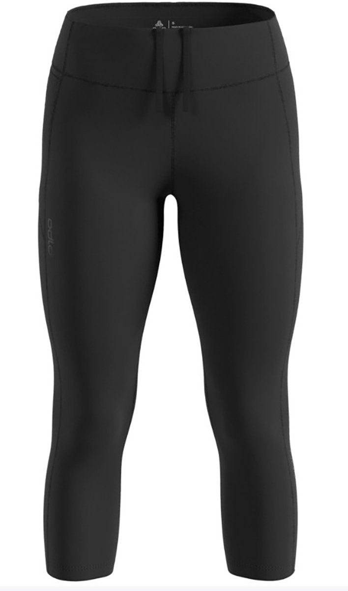 Odlo essentials 3 4 løbetights - dame - sort - m