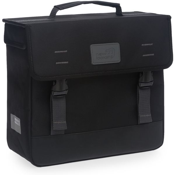 Ny looxs Origin Single Bicycle Bag - Sort - Vand -repellent - 1,23 kg