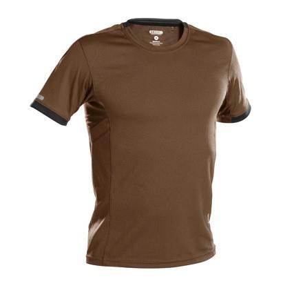 Dassy t-shirt nexus brun grå m