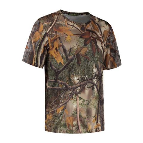 Stealth gear t-shirt kortærmet camo bosprintstørrelse xl