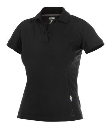 Dassy polo traxion kvinder sort s