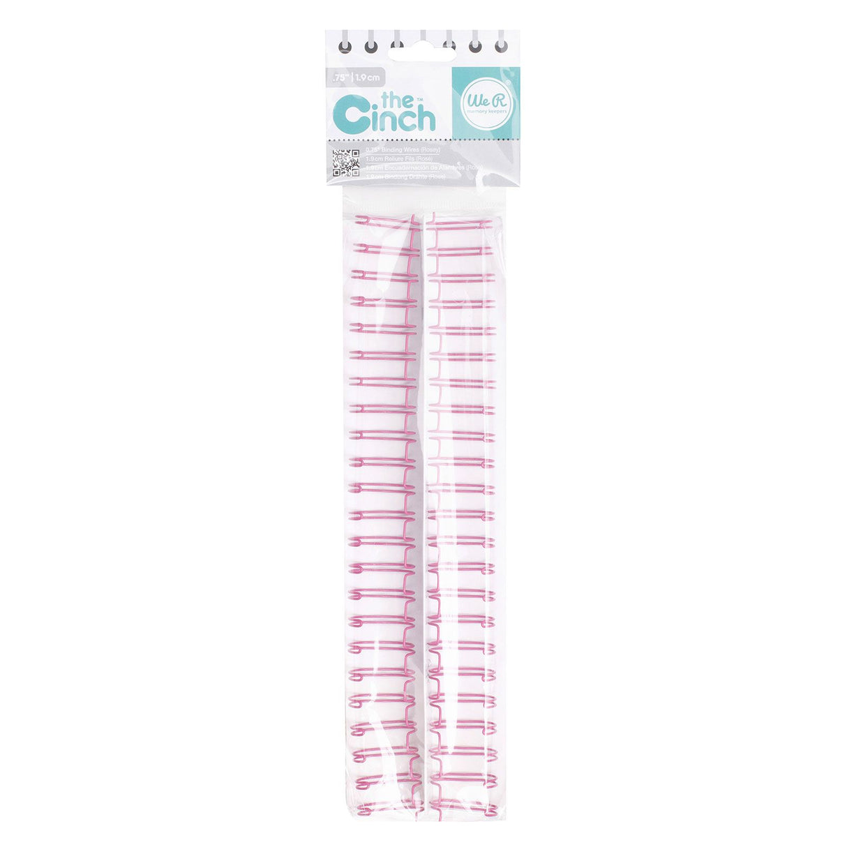 We r makers • cinch binding wires rose 1,91cm 2pieces
