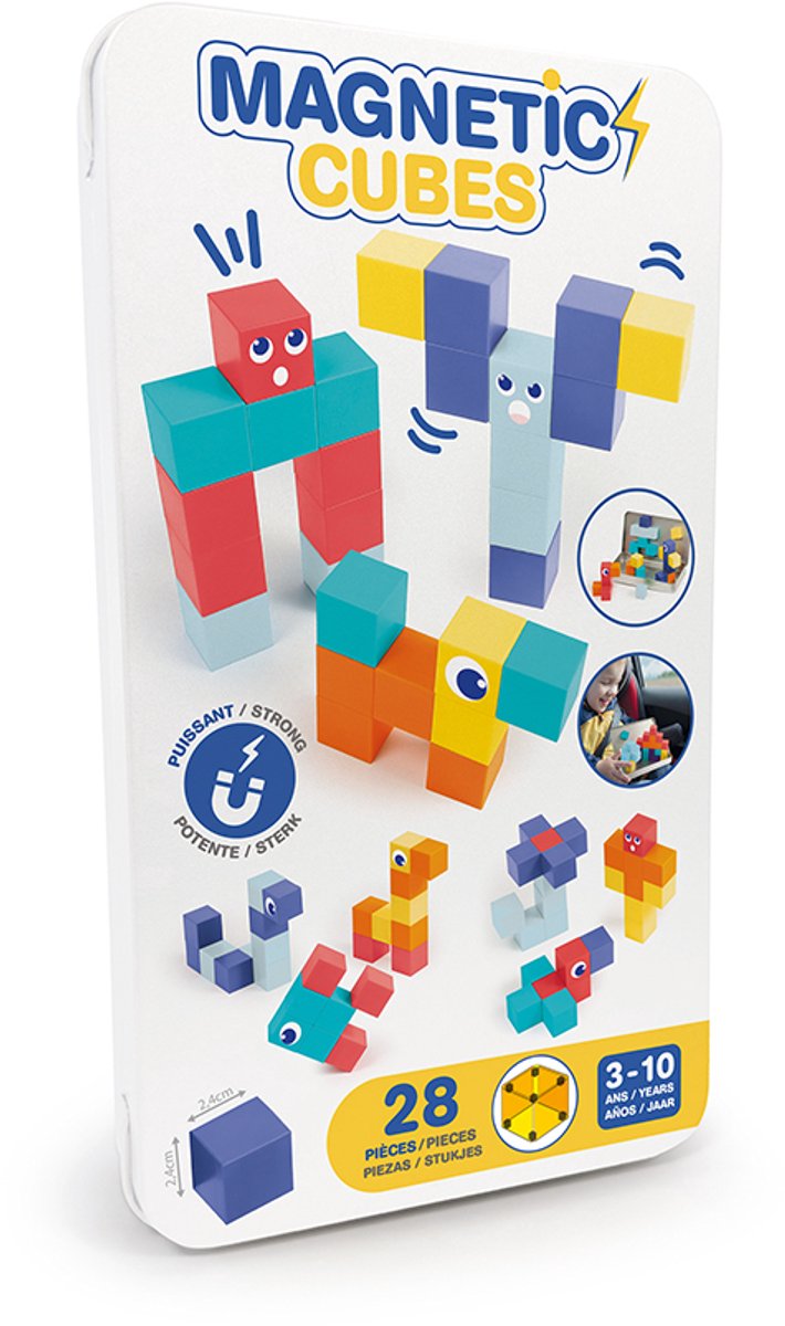 Ludi - magnetiske blokke - 28 stk