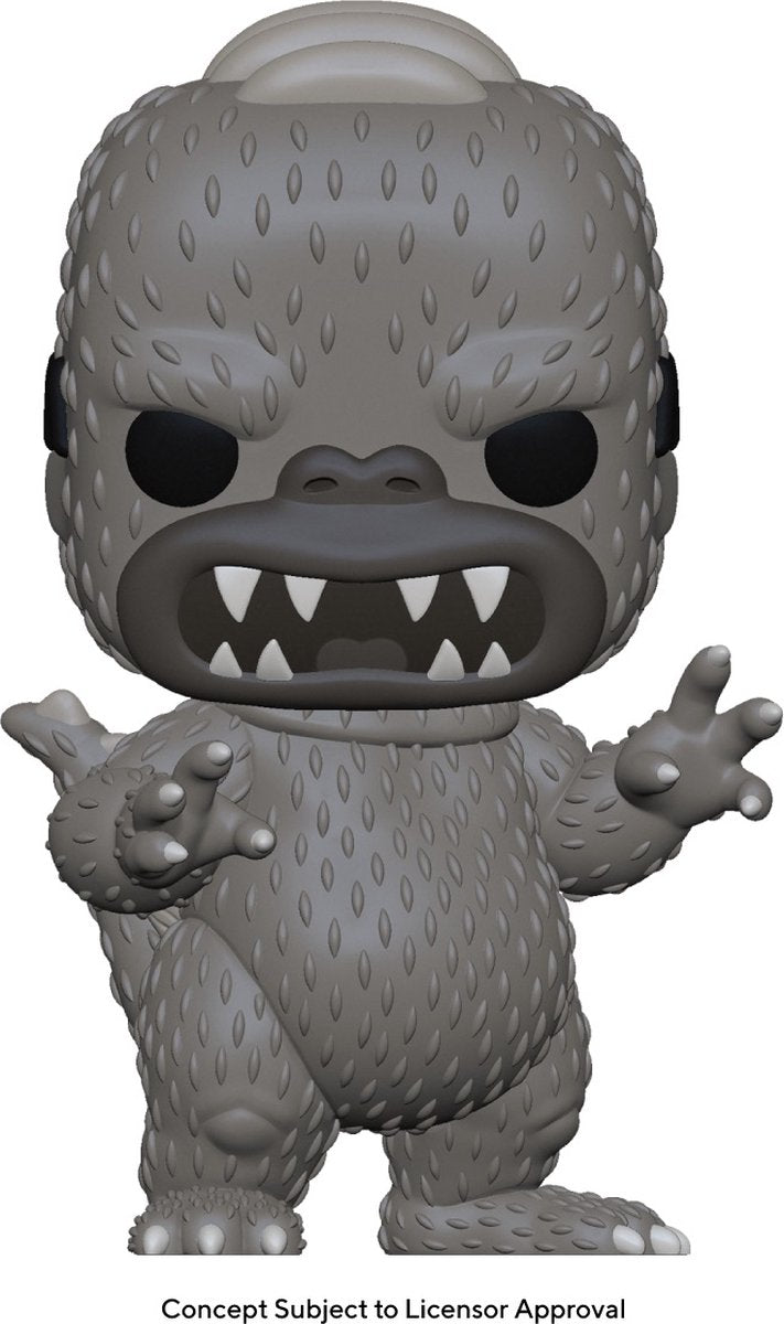 Funko the Simpsons - Pop! animation homerzilla 9 cm samlerfigur - flerfarvet