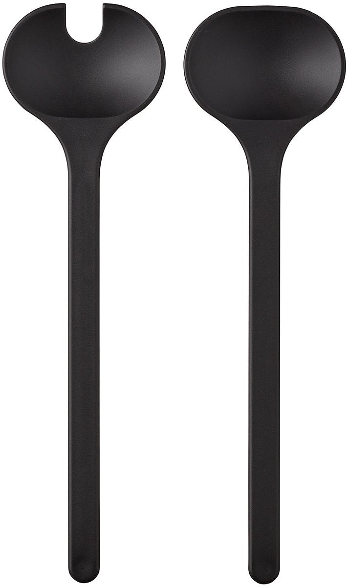 Mepal saladebestek silueta - 2-delig - slacouvert - nordic black