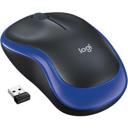 Mus logitech m185 trådløs blå