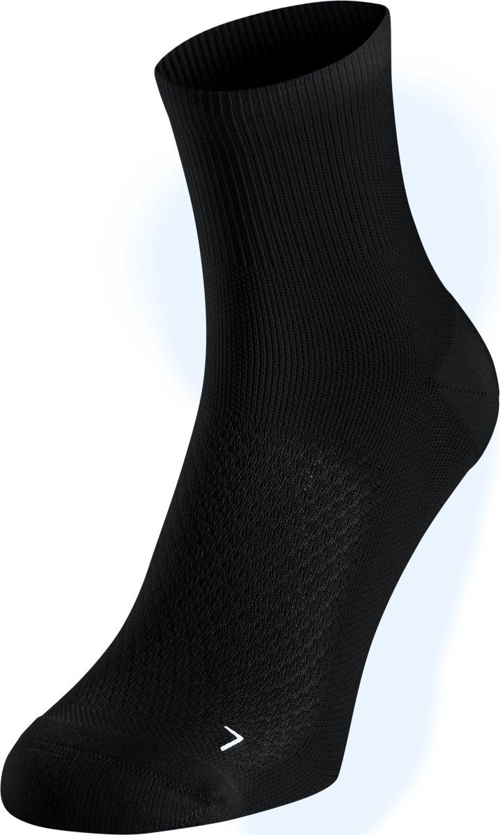 Odlo essentials ankellange sokker - unisex - sorte - 45-47