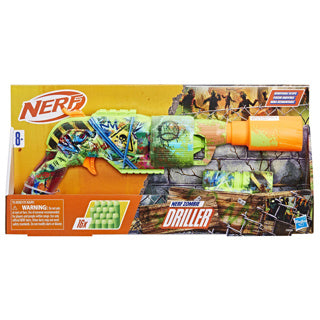 Nerf zombieborer - blaster, 16 elitepile