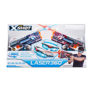Zuru x-shot skins laser 360 blaster 2 pak