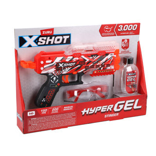 Hyper gel stinger med 3000 geletter | 2 stk