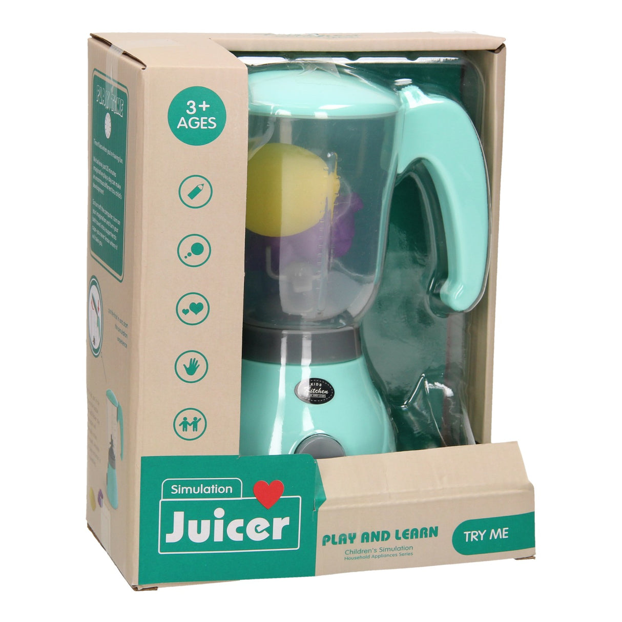 Lobbes legetøj fx legetøjsblender med frugt