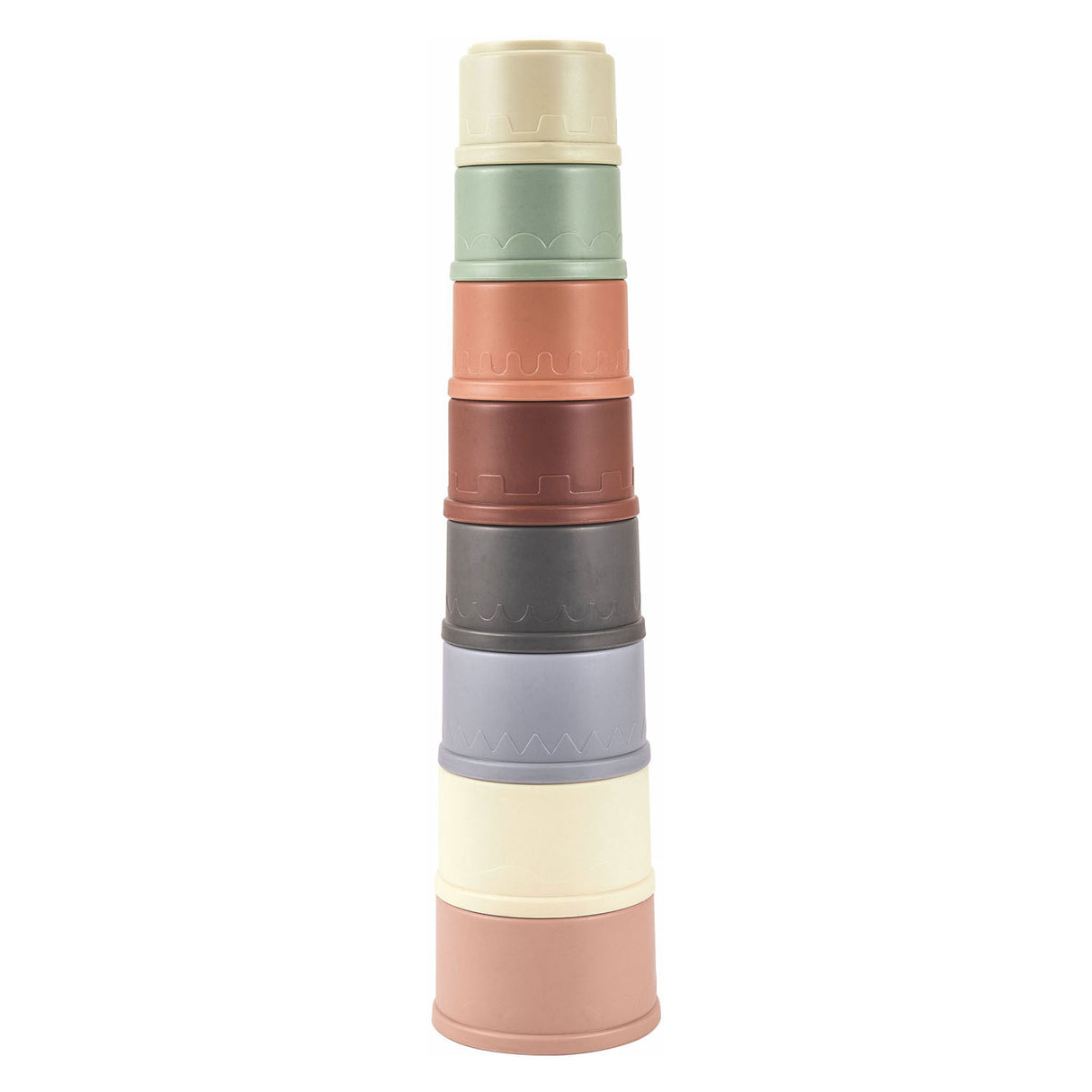 Stabletårn pastel, 8 stk.