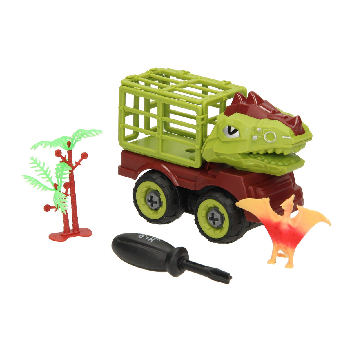 Byg dino bil med bur