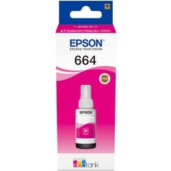 Epson T6643 magenta blækflaske