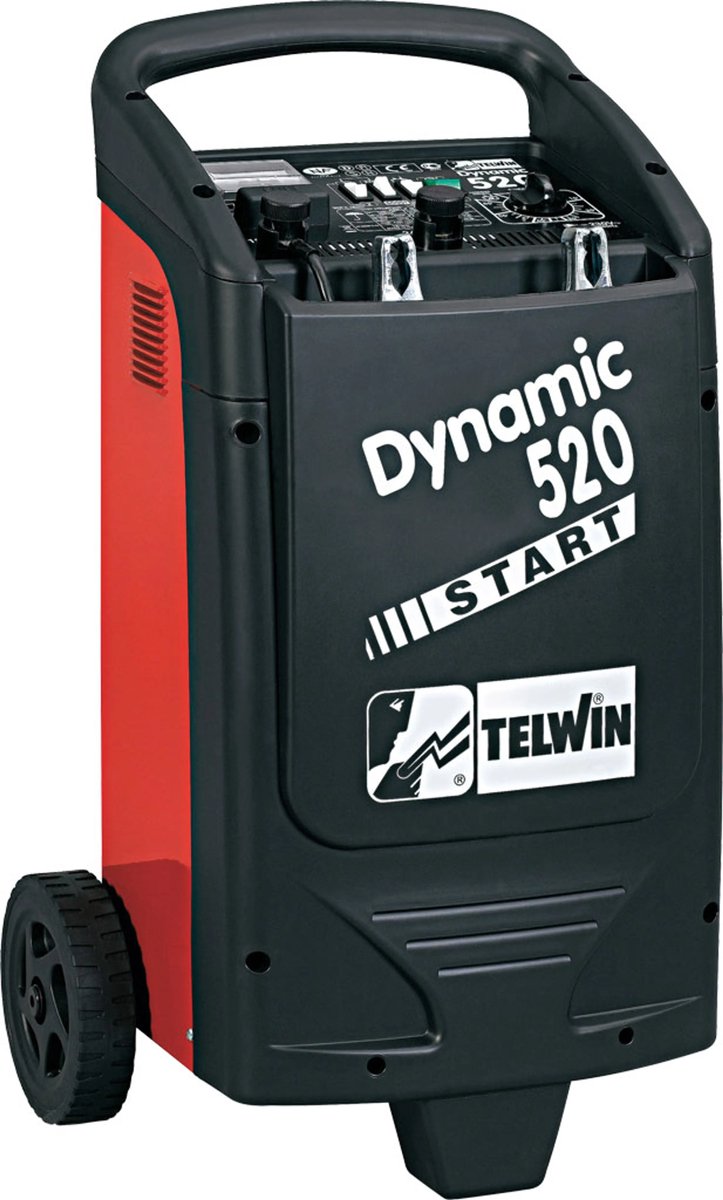 Telwin - batterioplader og starter - dynamisk 520 start 230v 12-24v