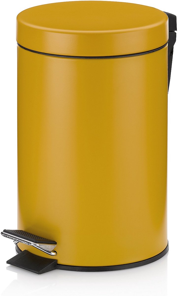 Kela monaco pedal affaldsspand - 3 liter - gul -