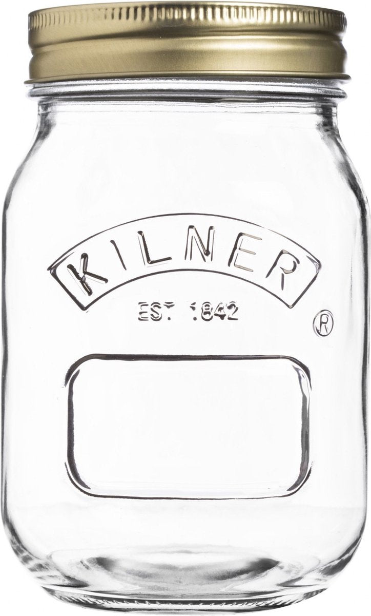 Kilner konserveringsglas med skruelåg - ø 8,5 cm 500 ml