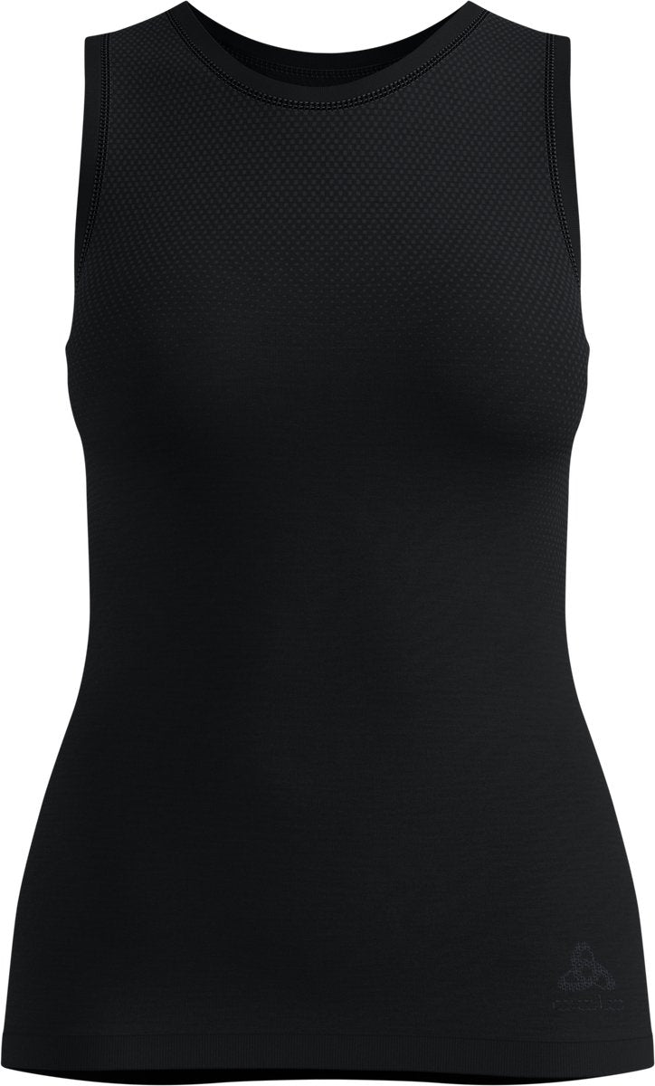 Odlo performance x-light base layer singlet med rund hals - dame - sort - xs