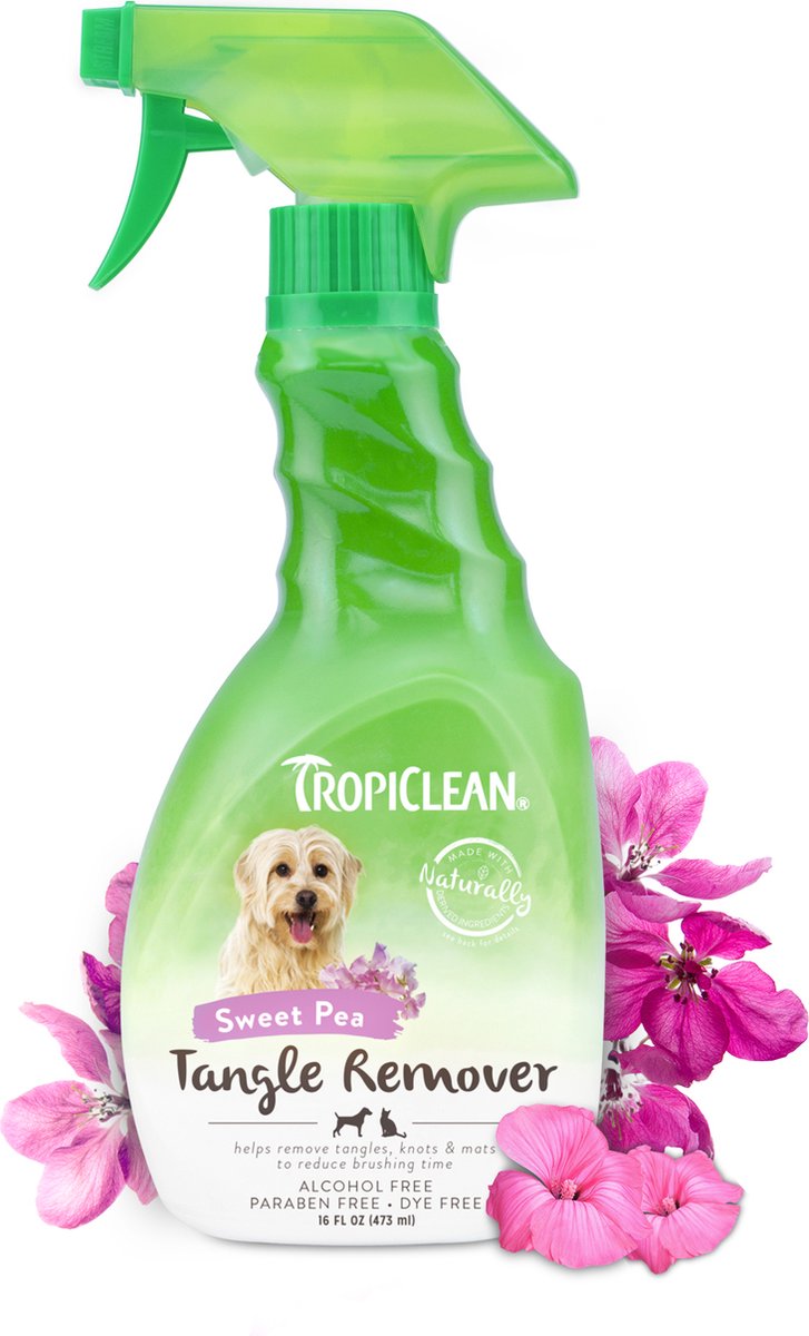 Tropiclean anti-tangle spray - hund og kat - 473 ml