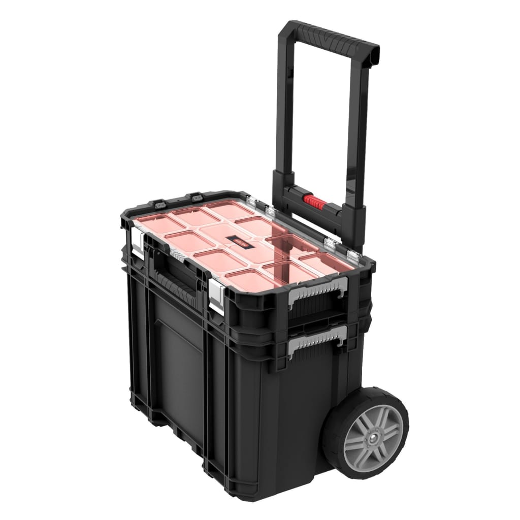 Keter Keter Tool Box Connect med Arrangør Mobile Black