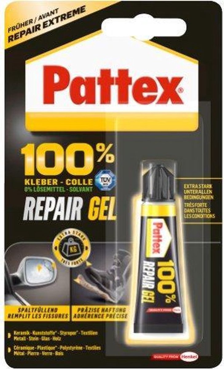 Pattex prxg8 100% reparationsgel 8 g